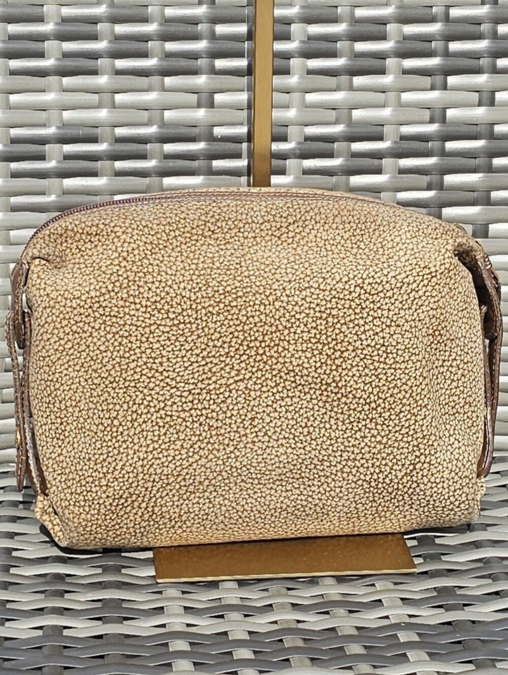 Vintage Borbonese x Masaru Tani Original Collection Cosmetic Bag - RARE - 1970s - Picture 2 of 14